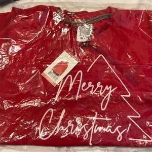 NWT Merry Christmas Sweatshirt